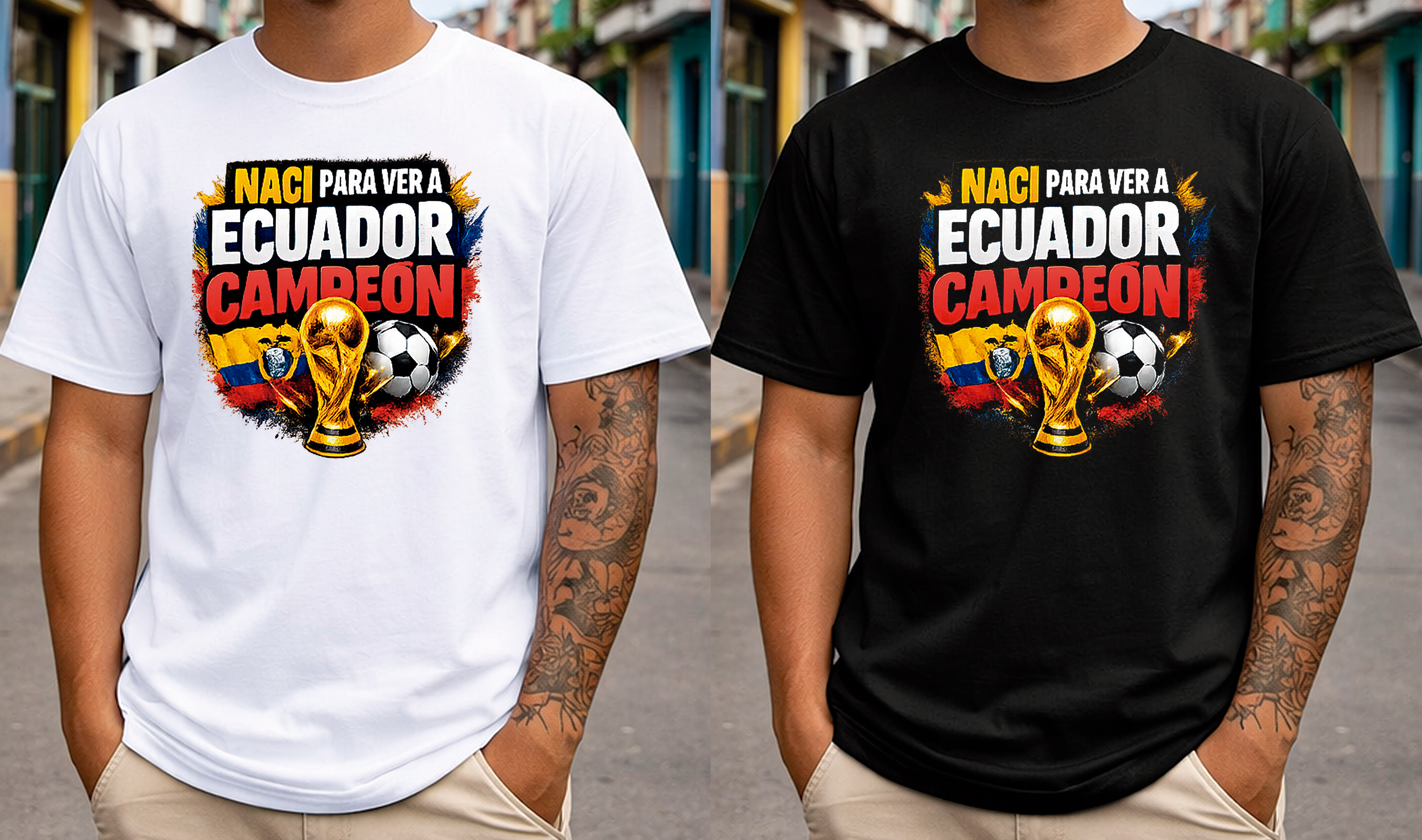 NACI PARA VER A ECUADOR CAMPEON